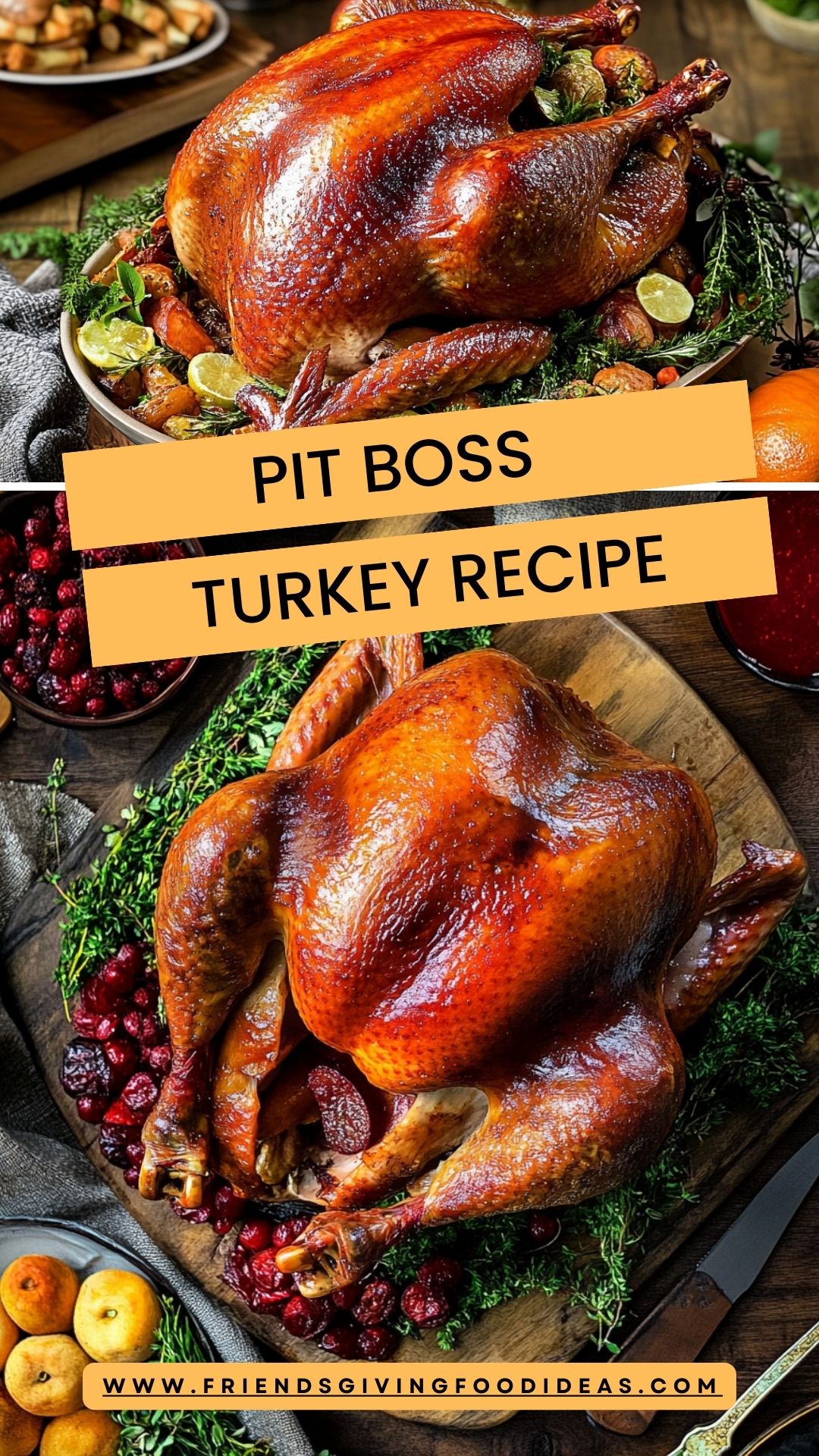 Pit Boss Turkey Recipe – Friendsgiving Food Ideas