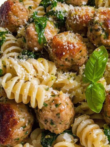 Best Turkey Meatballs And Pasta Recipe