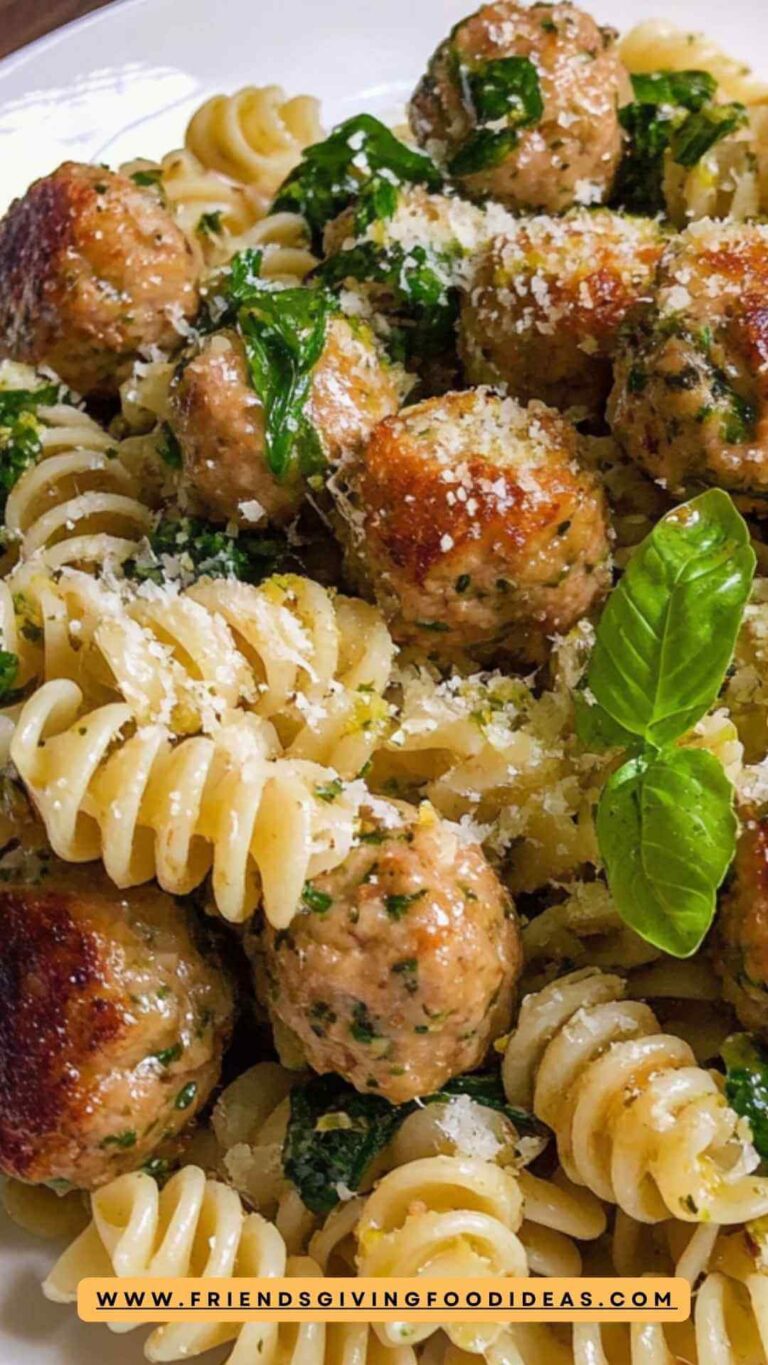 Turkey Meatballs And Pasta Recipe