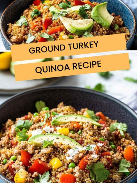Ground Turkey Quinoa Recipe