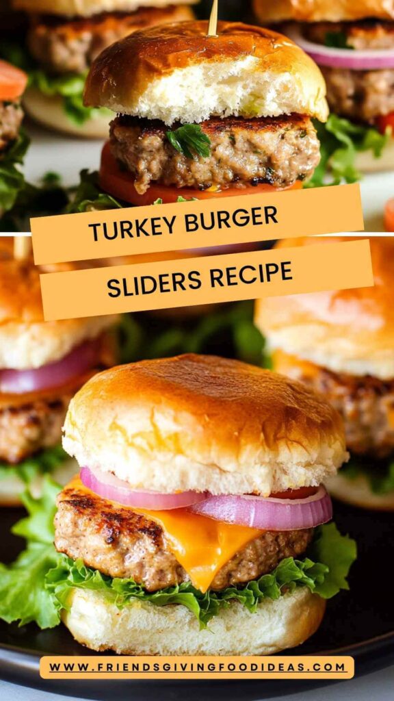 Turkey Burger Sliders Recipe