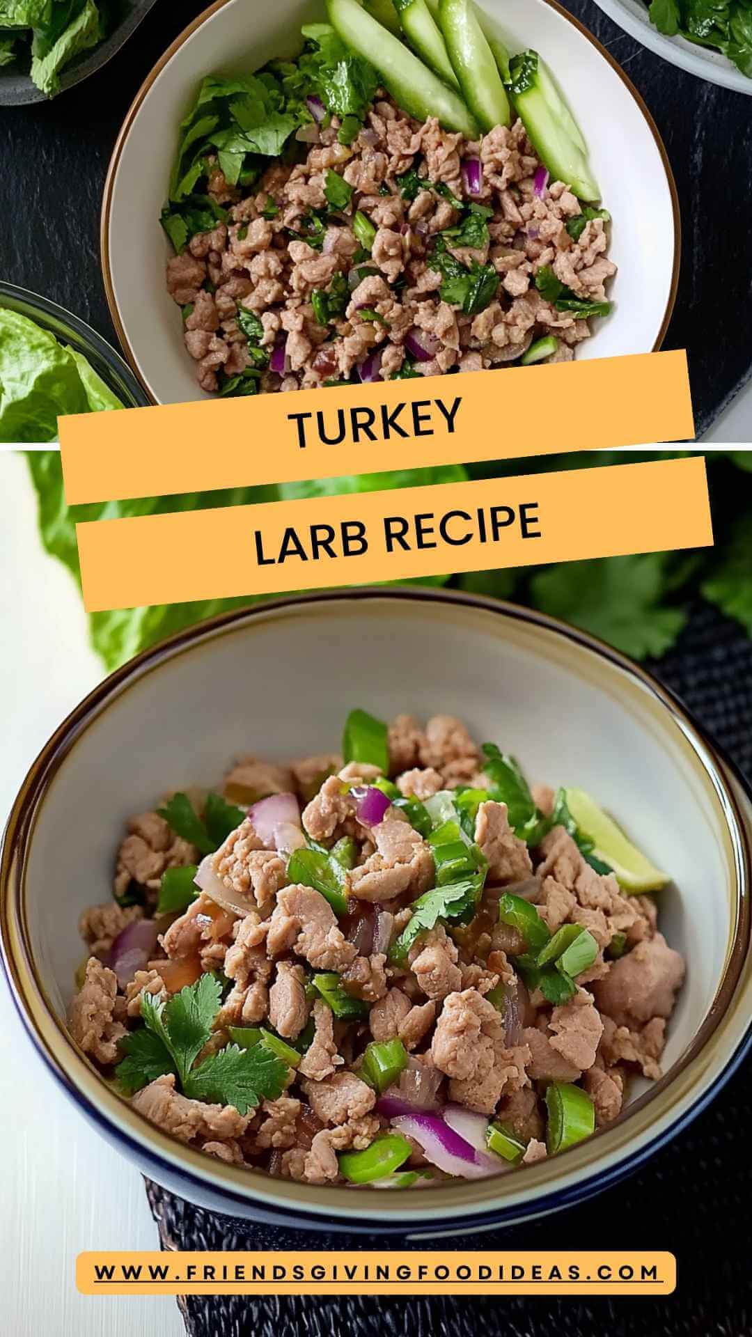 Turkey Larb Recipe
