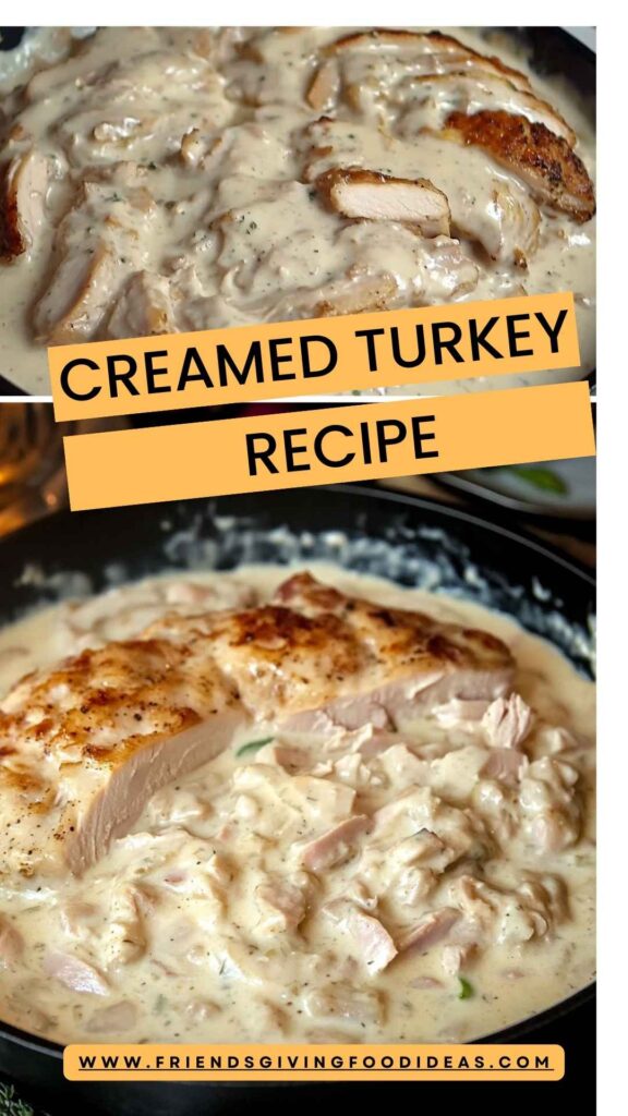 Creamed Turkey Recipe