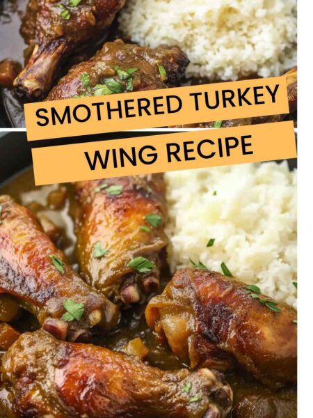 Smothered Turkey Wing Recipe
