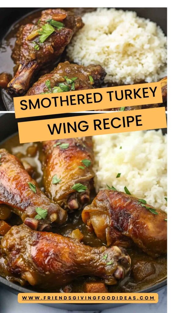 Smothered Turkey Wing Recipe