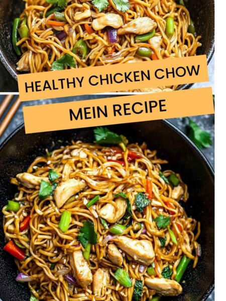 Healthy Chicken Chow Mein Recipe