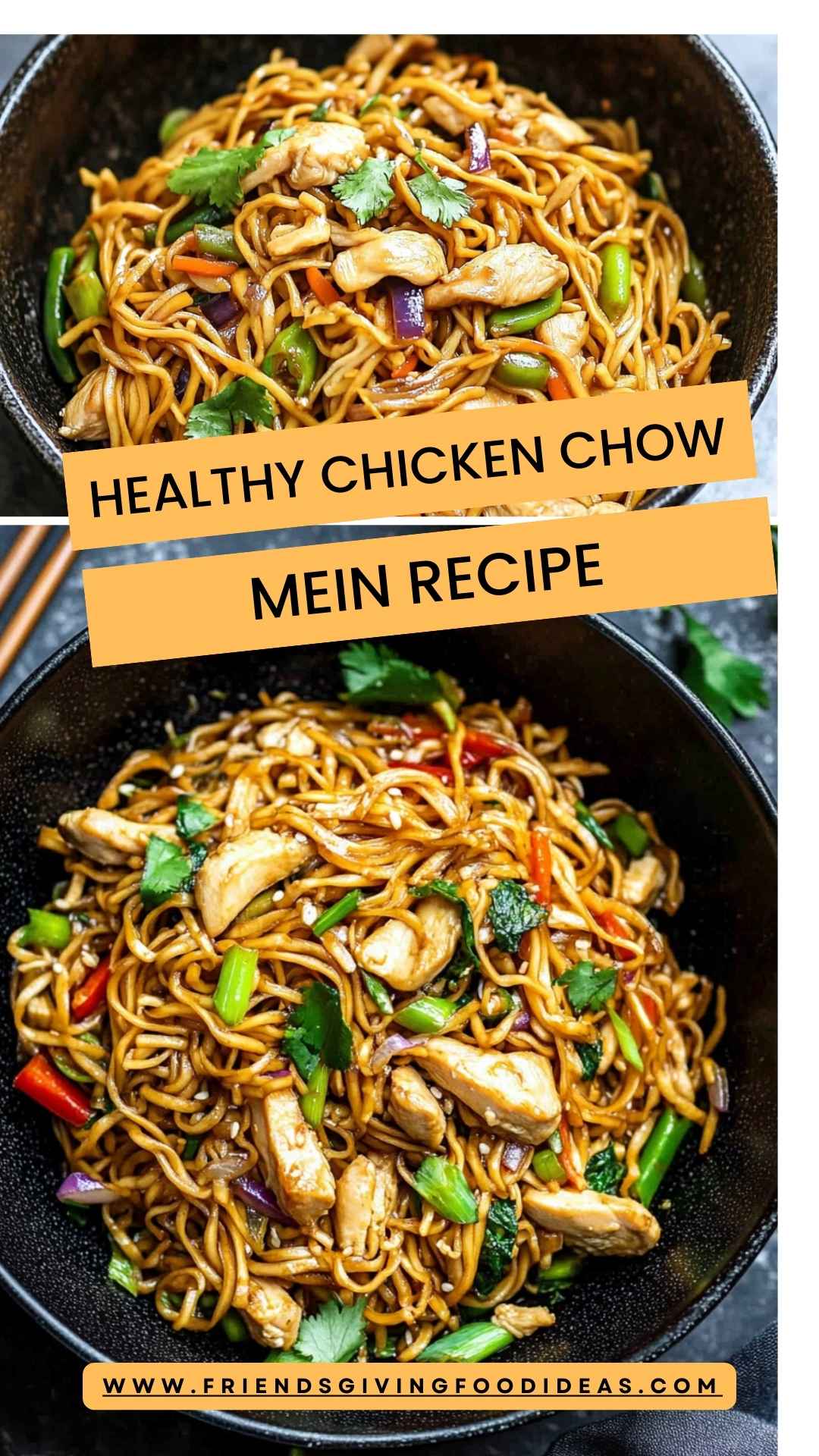 Healthy Chicken Chow Mein Recipe