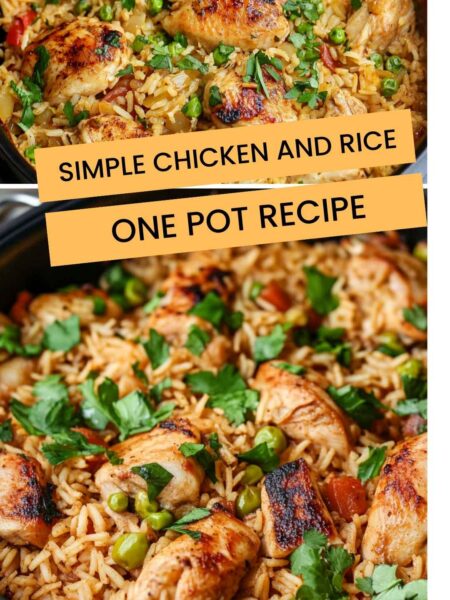 Simple Chicken And Rice One Pot Recipe