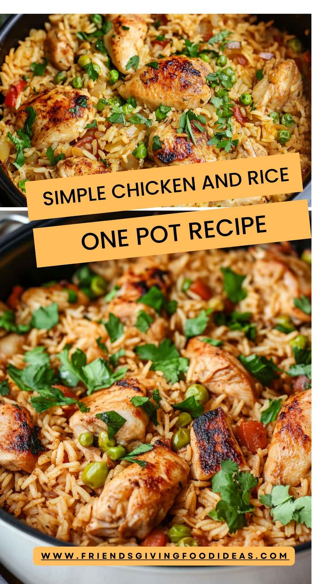 Simple Chicken And Rice One Pot Recipe