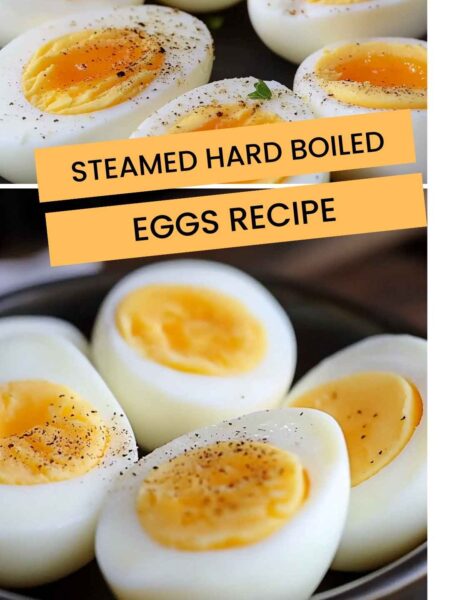 Steamed Hard Boiled Egg Recipe