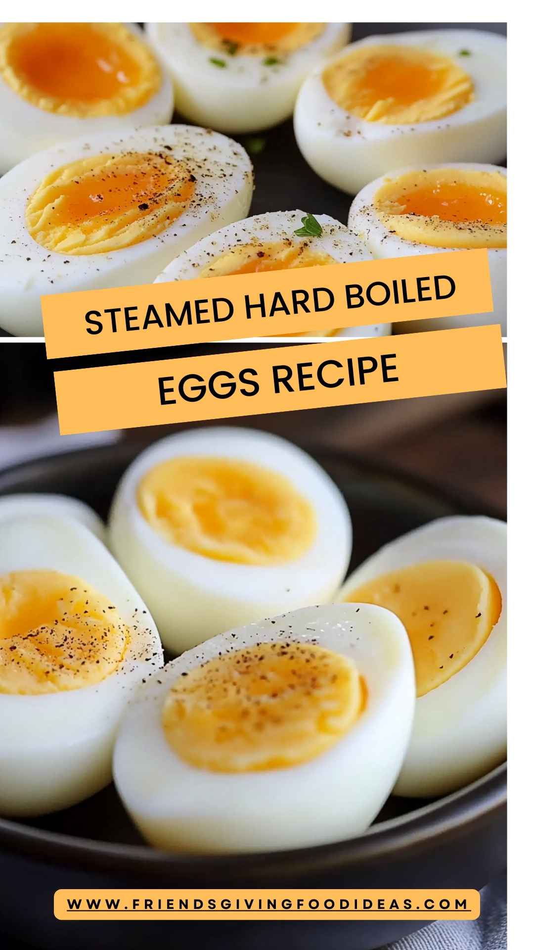Steamed Hard Boiled Egg Recipe