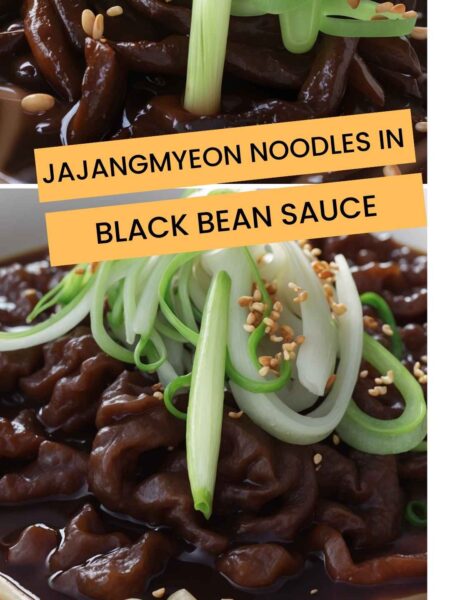 Jajangmyeon Noodles In Black Bean Sauce