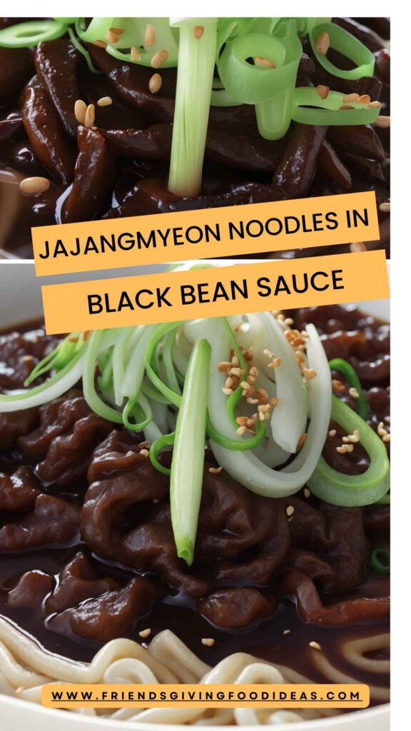 Jajangmyeon Noodles In Black Bean Sauce