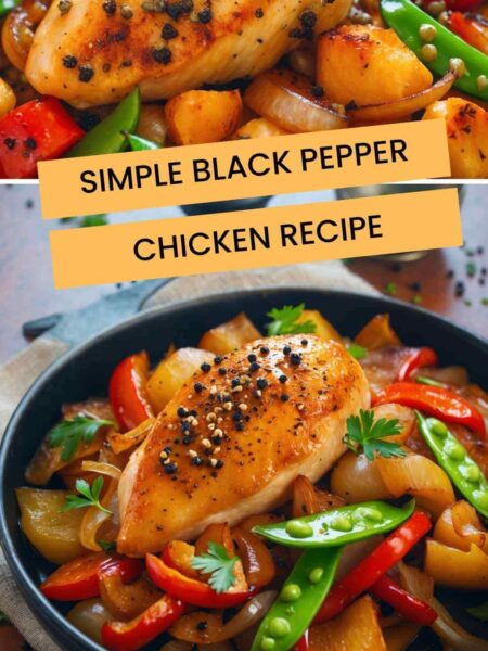Simple Black Pepper Chicken Recipe