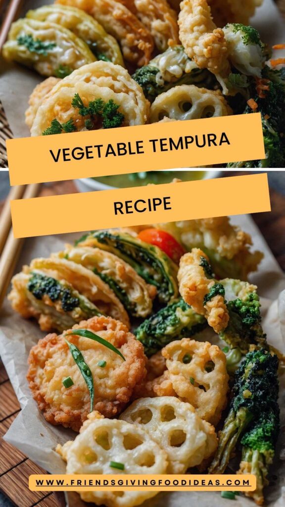 Vegetable Tempura Recipe