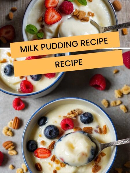 Milk Pudding Recipe