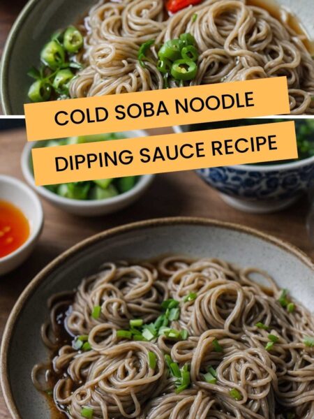 Cold Soba Noodle Dipping Sauce Recipe