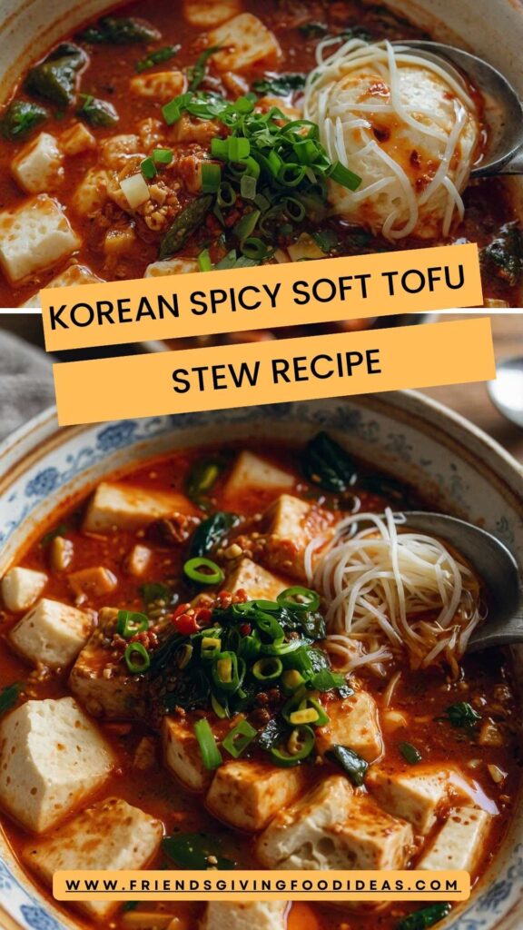 Korean Spicy Soft Tofu Stew Recipe