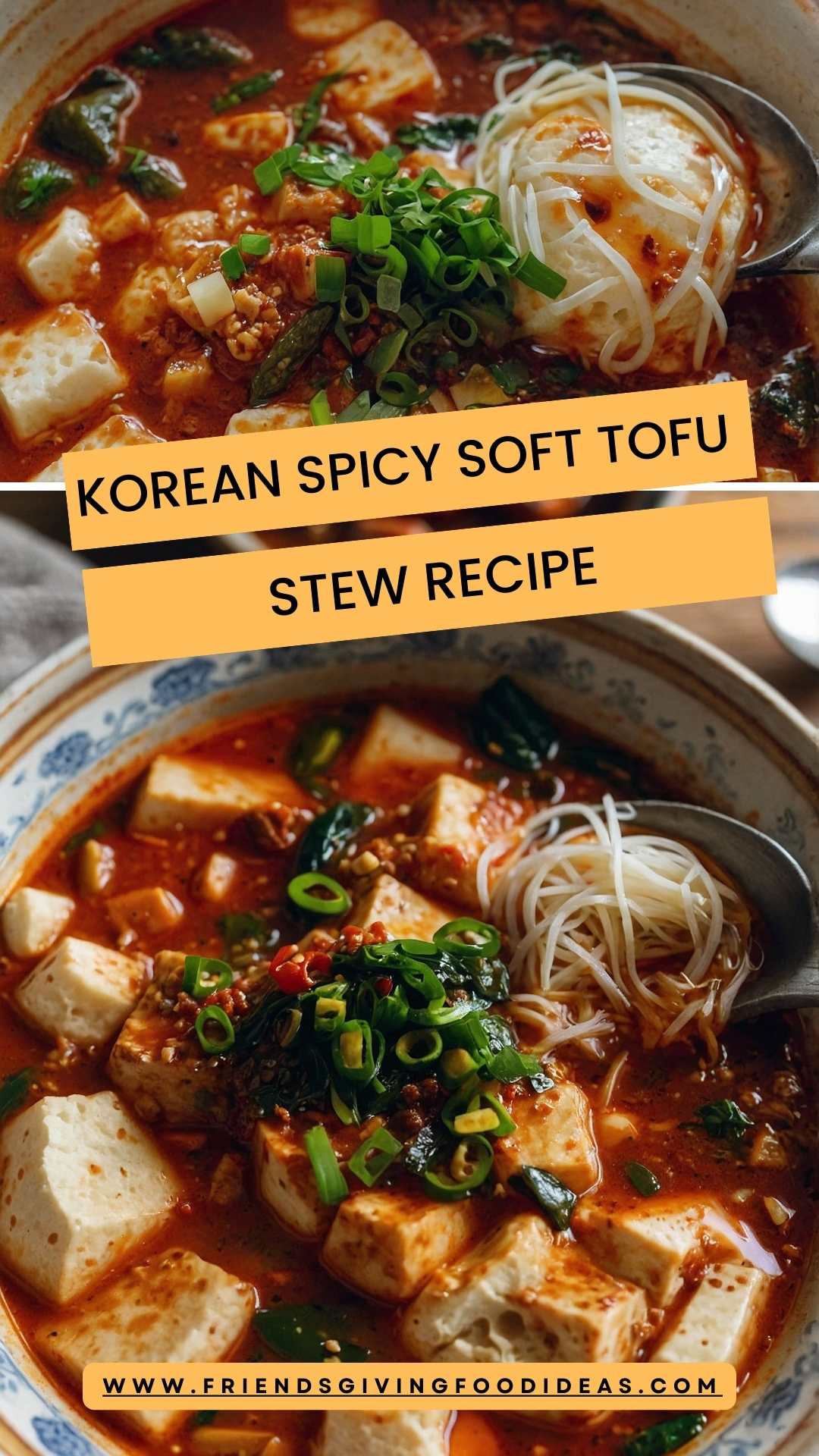 Korean Spicy Soft Tofu Stew Recipe – Friendsgiving Food Ideas