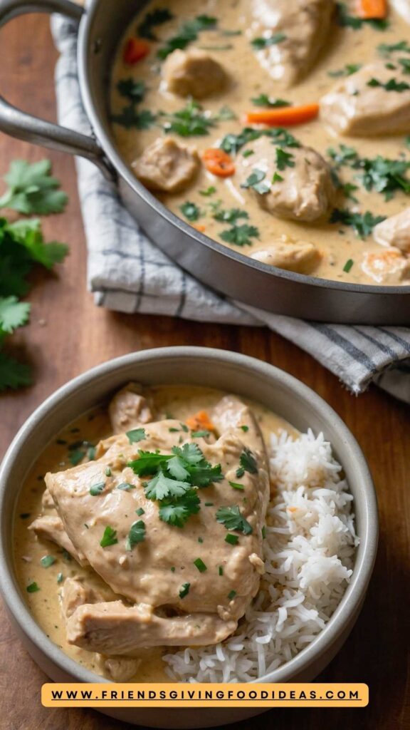 How to make Creamy Coconut Chicken One Pot Dinner Recipe