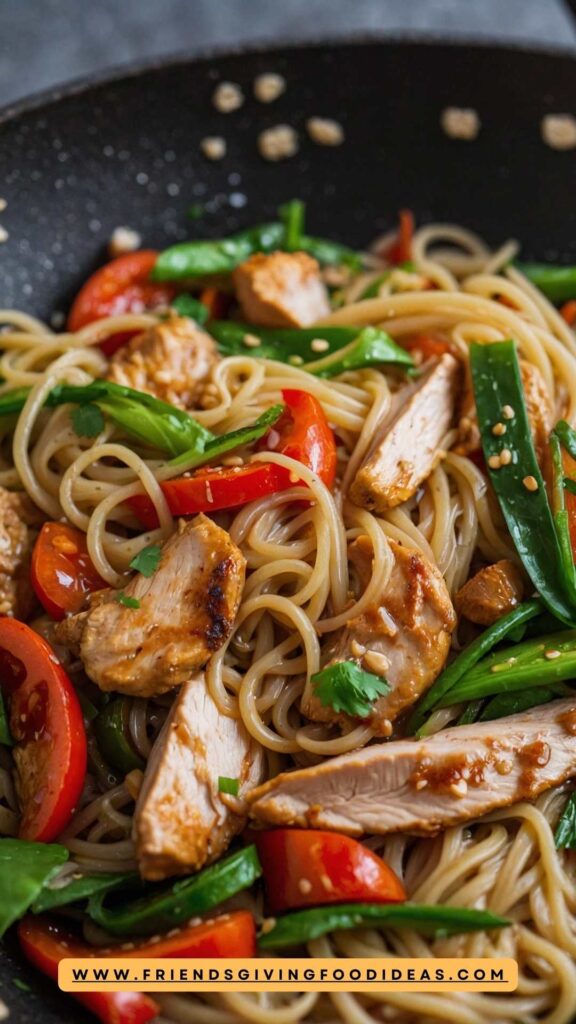 How to make Chicken Noodle Stir Fry Recipe