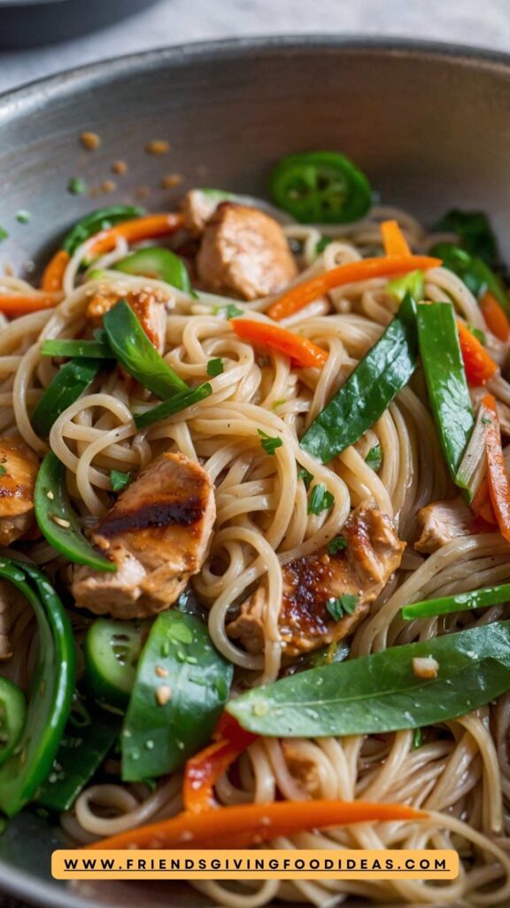 Chicken Noodle Stir Fry