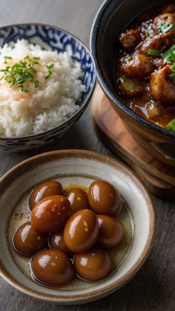 Korean Braised Quail Eggs