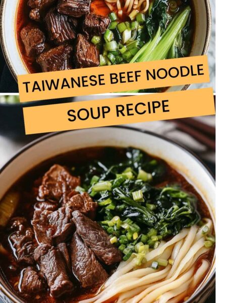 Taiwanese Beef Noodle Soup Recipe