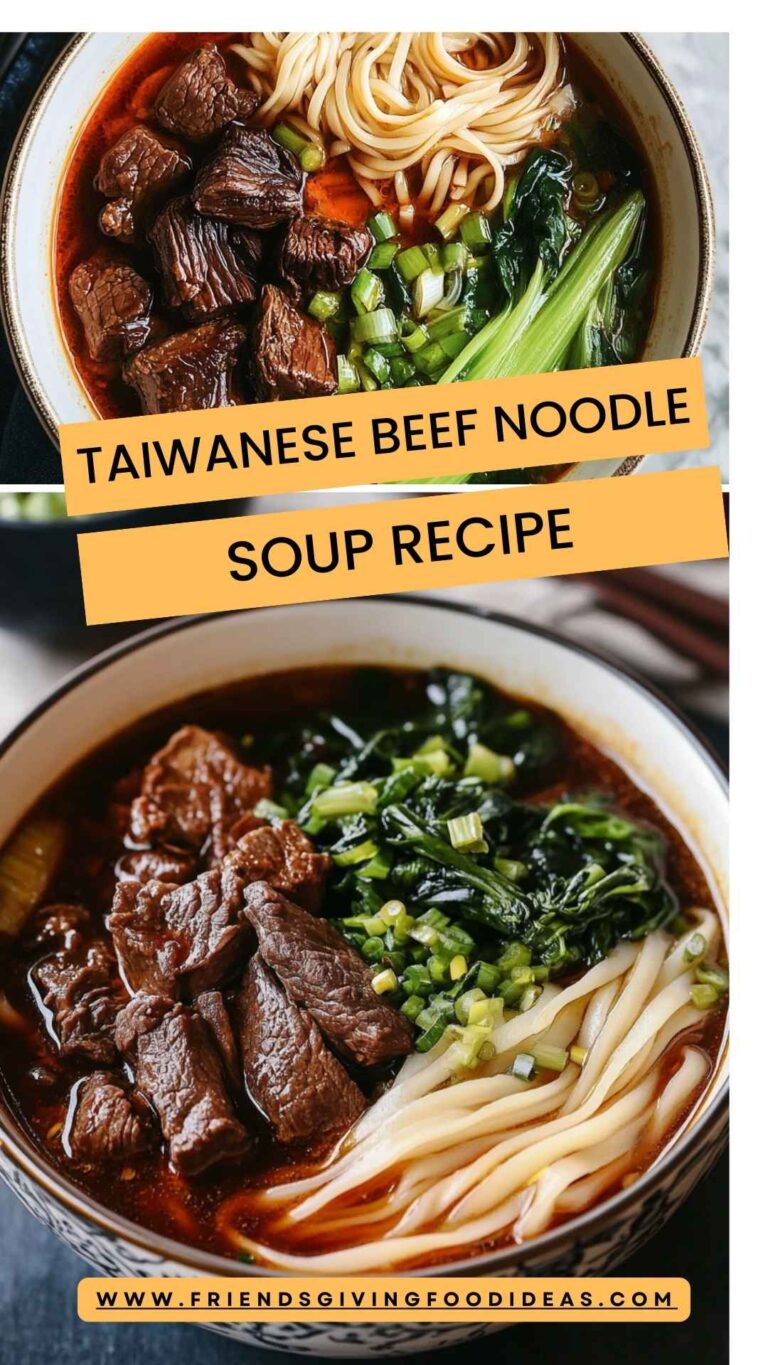 Taiwanese Beef Noodle Soup Recipe