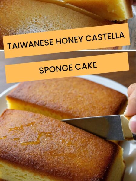 Taiwanese Honey Castella Sponge Cake