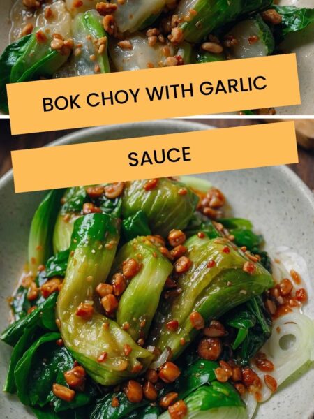 Bok Choy with Garlic Sauce