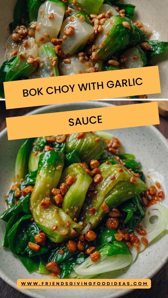 Bok Choy with Garlic Sauce
