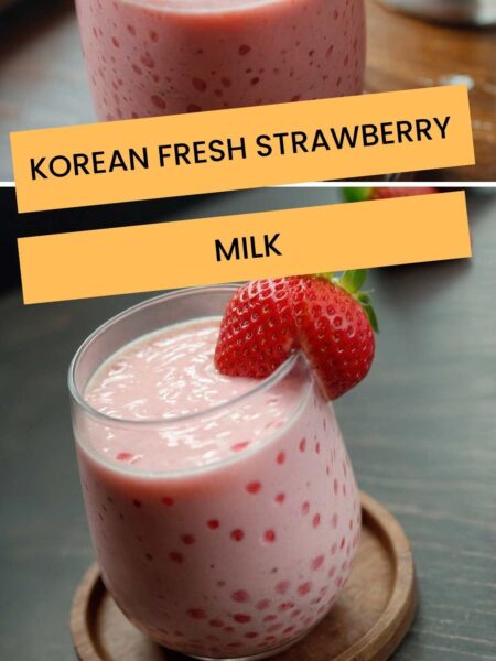 Korean Fresh Strawberry Milk