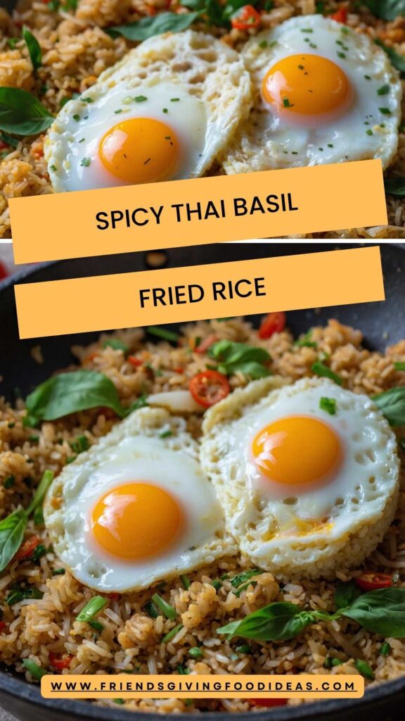Spicy Thai Basil Fried Rice