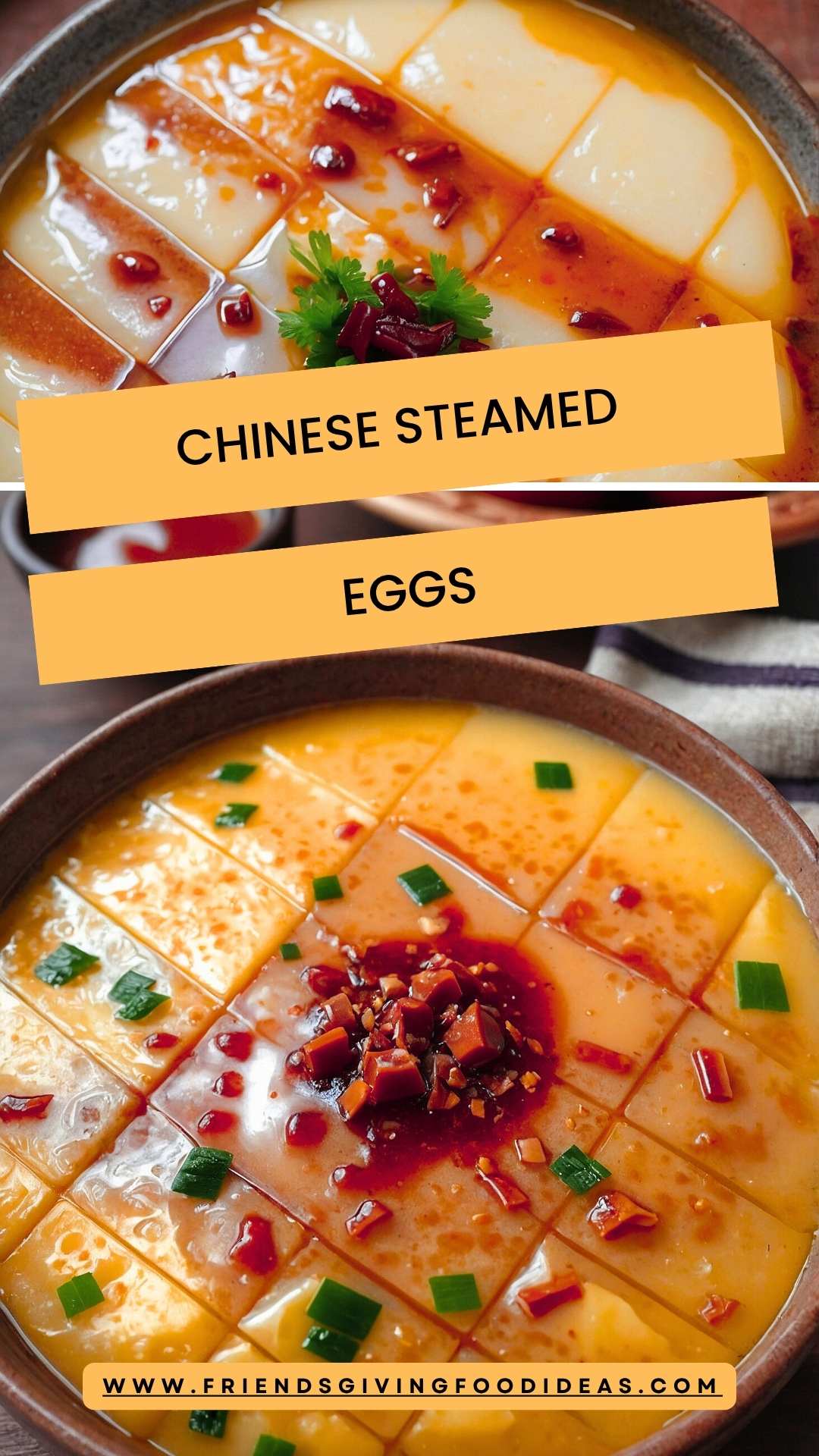 Chinese Steamed Eggs