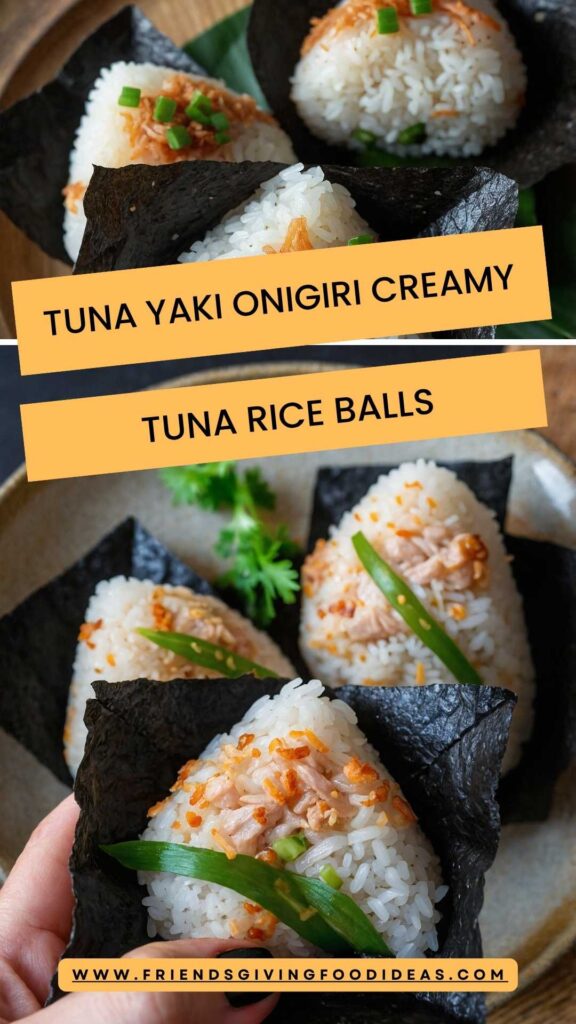 Tuna Yaki Onigiri Creamy Tuna Rice Balls
