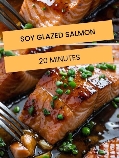 Soy Glazed Salmon 20 minutes