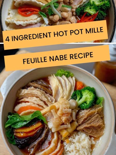 4 Ingredient Hot Pot Mille Feuille Nabe Recipe