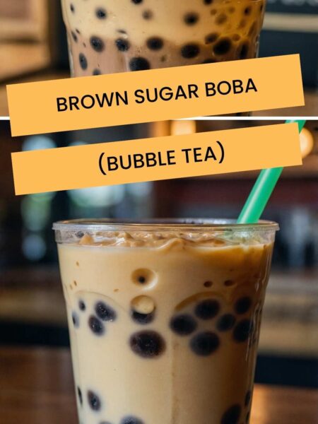 Brown Sugar Boba (Bubble Tea)