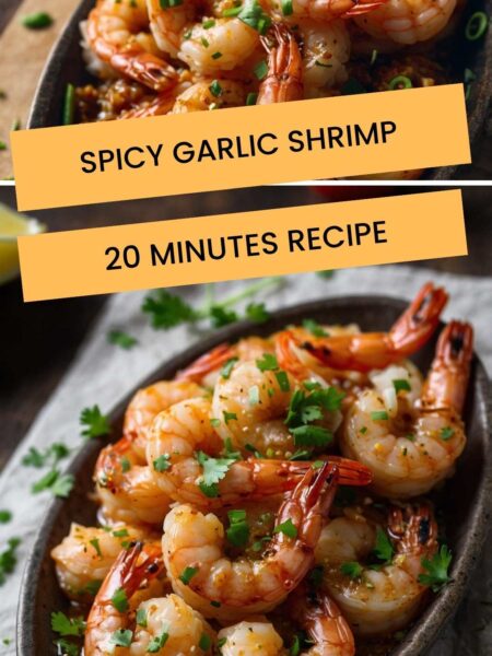 Spicy Garlic Shrimp 20 Minutes Recipe