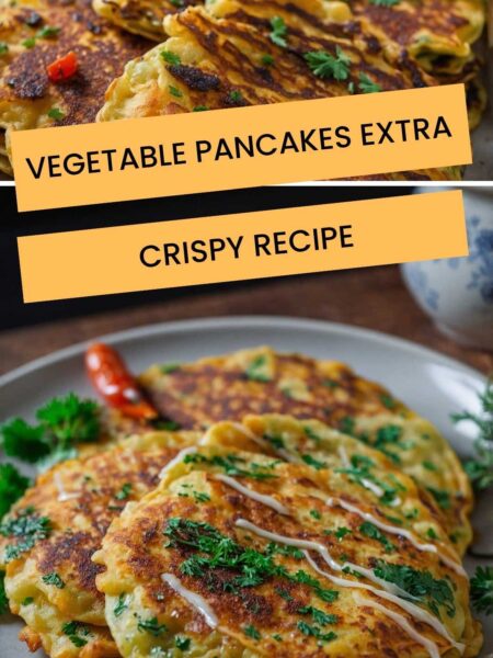 Vegetable Pancakes Extra Crispy Recipe