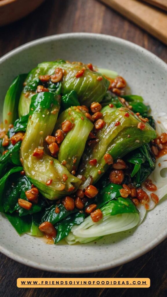 How to make Bok Choy with Garlic Sauce