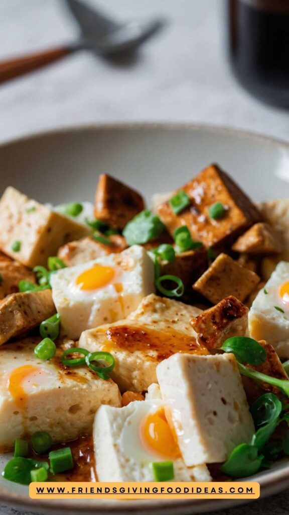 Tofu and Eggs Recipe 10 minutes Only Recipe