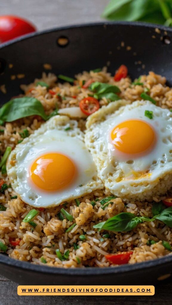 How to make Spicy Thai Basil Fried Rice