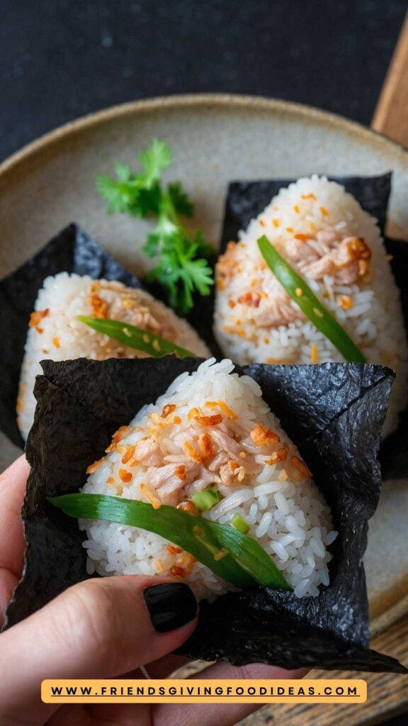 how to make Tuna Yaki Onigiri Creamy Tuna Rice Balls