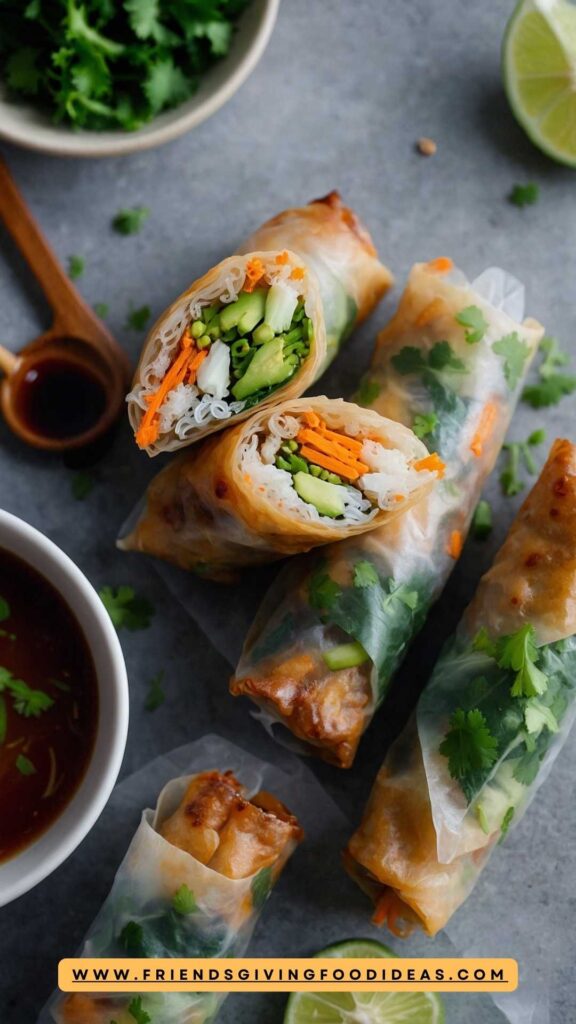 How to make Vegetarian Spring Rolls Recipe