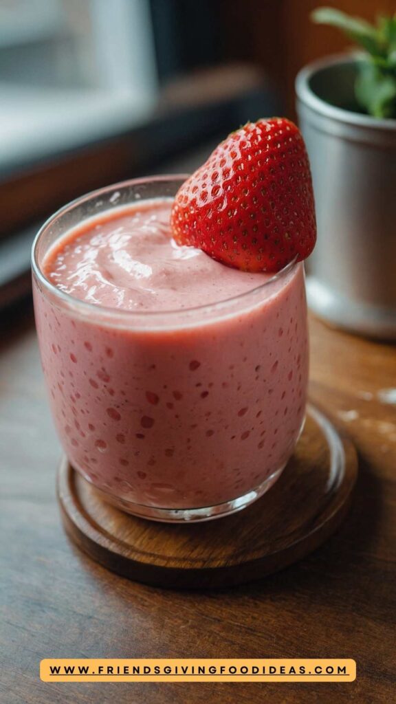 Korean Fresh Strawberry Milk Recipe