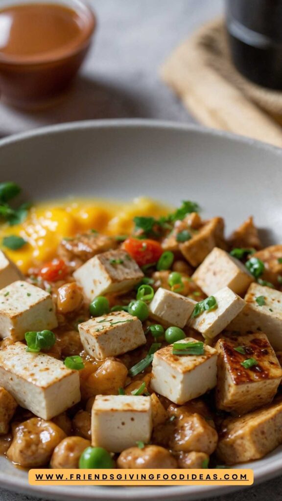 How to make Tofu and Eggs Recipe 10 minutes Only 