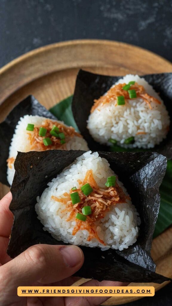 Tuna Yaki Onigiri Creamy Tuna Rice Balls Recipe