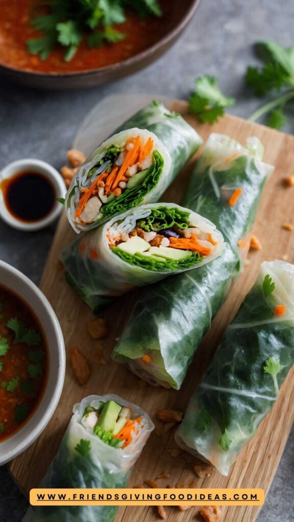 Vegetarian Spring Rolls 